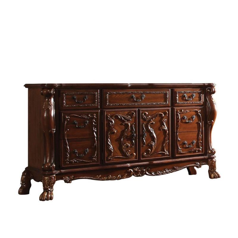 12145 Acme Furniture Dresden - Cherry Oak Bedroom Furniture Dresser