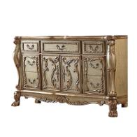 23165 Acme Furniture Dresden - Gold Patina Bedroom Furniture Dresser