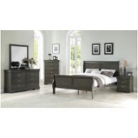 26790q Acme Furniture Louis Philippe - Dark Gray Bedroom Furniture Bed