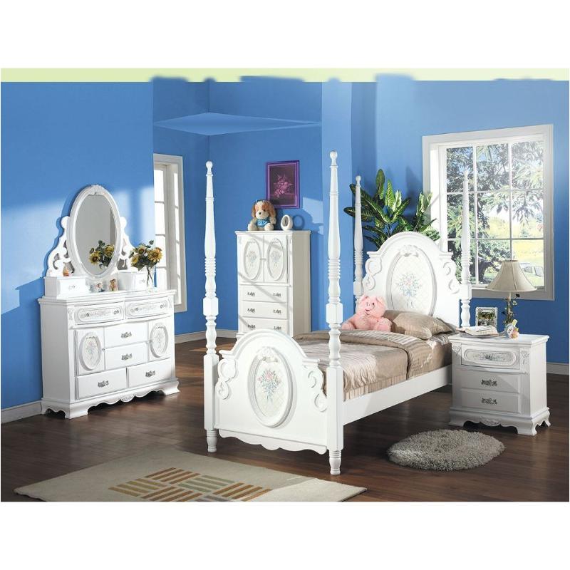 01657f Acme Furniture Flora Bedroom Furniture Bed