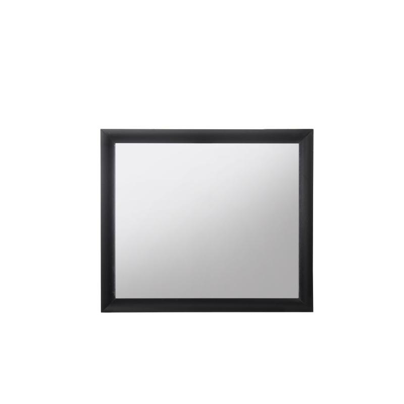 04164 Acme Furniture Ireland - Black Bedroom Furniture Mirror