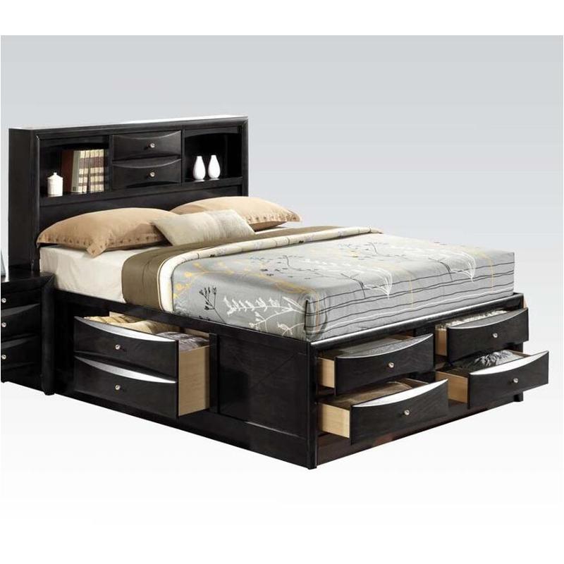 21610q Acme Furniture Ireland - Black Bedroom Furniture Bed