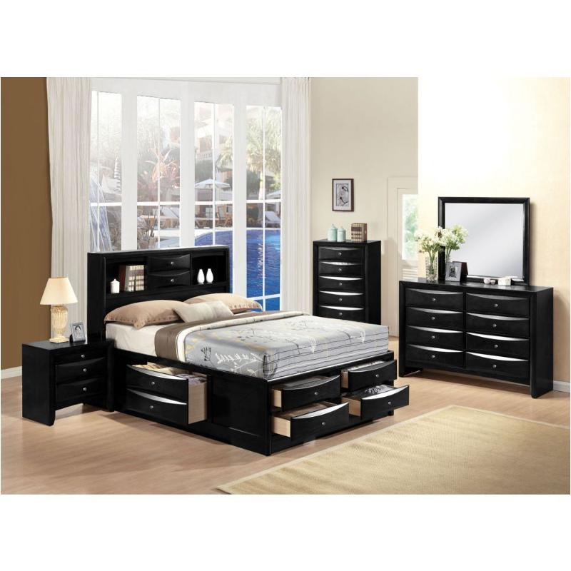 21620f Acme Furniture Ireland - Black Bedroom Furniture Bed