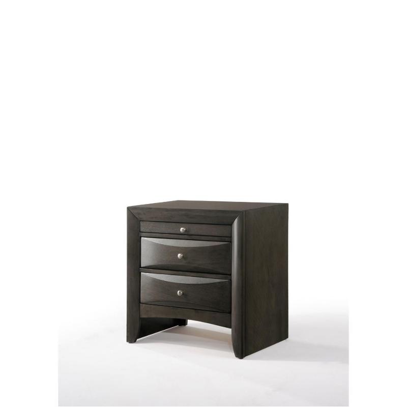 22704 Acme Furniture Ireland - Gray Oak Bedroom Furniture Nightstand