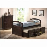 04993 Acme Furniture San Marino - Dark Walnut Bedroom Furniture Bed