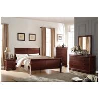 23750q Acme Furniture Louis Philippe - Cherry Bedroom Furniture Bed