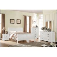 23827ek Acme Furniture Louis Philippe - White Bedroom Furniture Bed