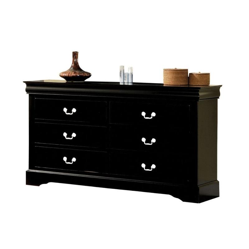 19505 Acme Furniture Louis Philippe Iii - Black Bedroom Furniture Dresser