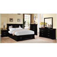 24390q Acme Furniture Louis Philippe Iii - Black Bedroom Furniture Bed