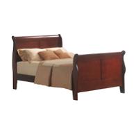 19528f Acme Furniture Louis Philippe Iii - Cherry Bedroom Furniture Bed