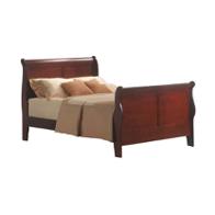 19530t Acme Furniture Louis Philippe Iii - Cherry Bedroom Furniture Bed