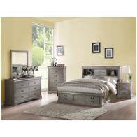 24357ek Acme Furniture Louis Philippe Iii - Gray Bedroom Furniture Bed