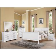 24497ek Acme Furniture Louis Philippe Iii - Real White Bedroom Furniture Bed