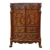 12146 Acme Furniture Dresden - Cherry Oak Bedroom Furniture Chest