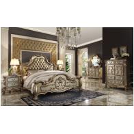 23154ck Acme Furniture Dresden - Gold Patina Bedroom Furniture Bed