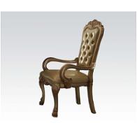 63154 Acme Furniture Dresden - Gold Patina Dining Room Furniture Dining Chair