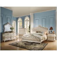 23534ck Acme Furniture Chantelle - Pearl White Bedroom Furniture Bed