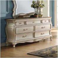 23545 Acme Furniture Chantelle - Pearl White Bedroom Furniture Dresser