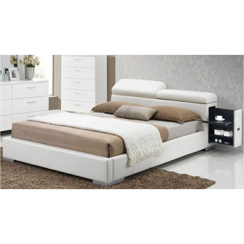 20414ck Acme Furniture Manjot - White Bedroom Furniture Bed