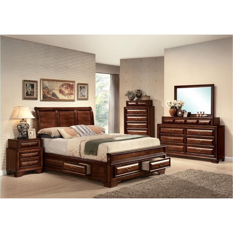 20444ek Acme Furniture Konane Bedroom Furniture Bed