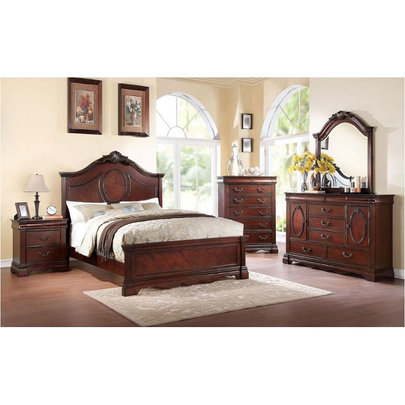 20727ek Acme Furniture Estrella - Dark Cherry Bedroom Furniture Bed