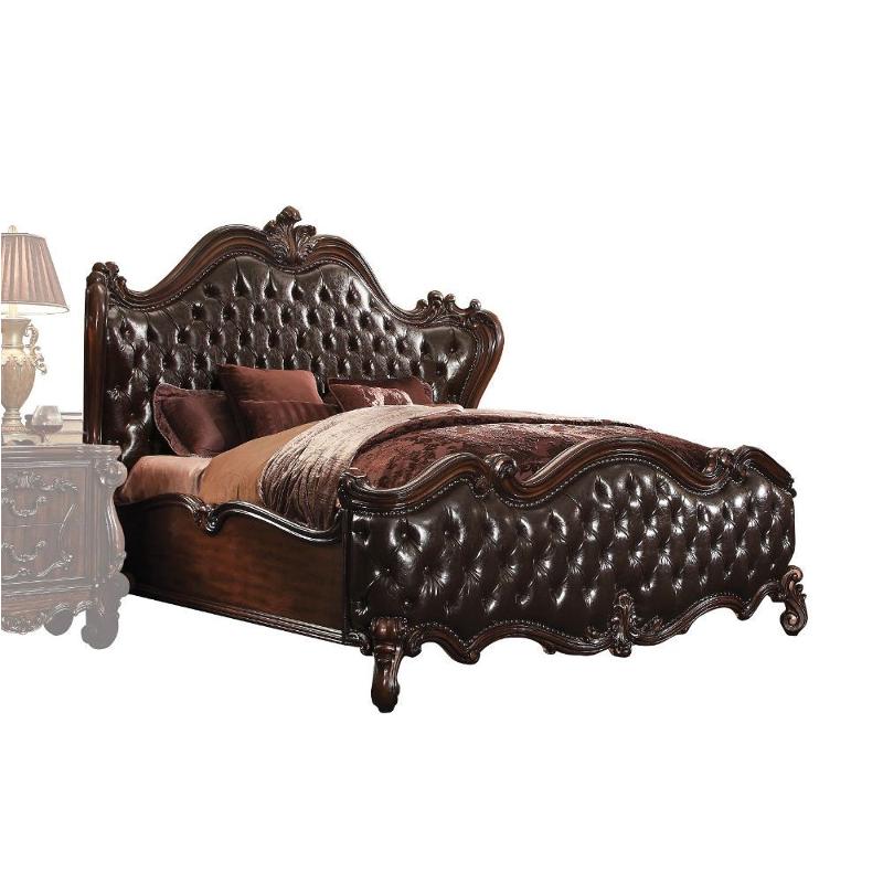 21117ek Acme Furniture Versailles - Cherry Oak Bedroom Furniture Bed