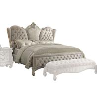 21127ek Acme Furniture Versailles - Bone White Bedroom Furniture Bed