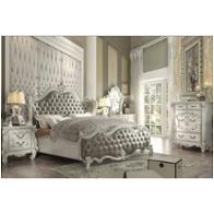 21144ck Acme Furniture Versailles - Bone White Bedroom Furniture Bed