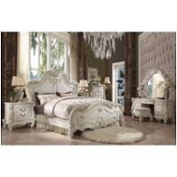 21754ck Acme Furniture Versailles - Bone White Bedroom Furniture Bed