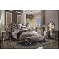 26814ck Acme Furniture Versailles - Antique Platinum Bedroom Furniture Bed