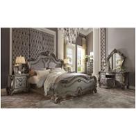 26854ck Acme Furniture Versailles - Antique Platinum Bedroom Furniture Bed