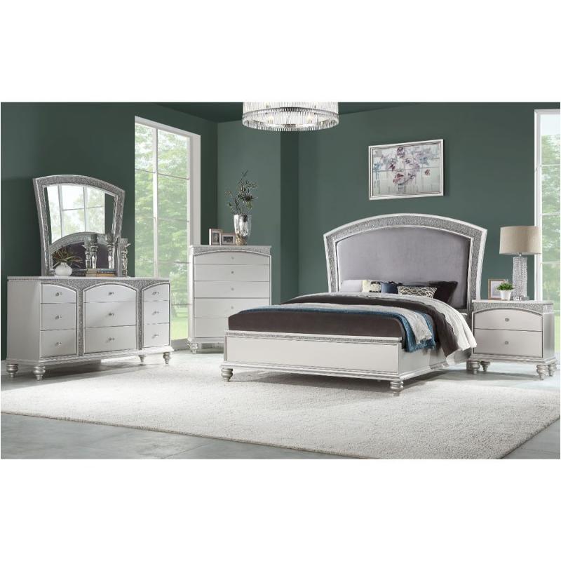 21797ek Acme Furniture Maverick Bedroom Furniture Bed