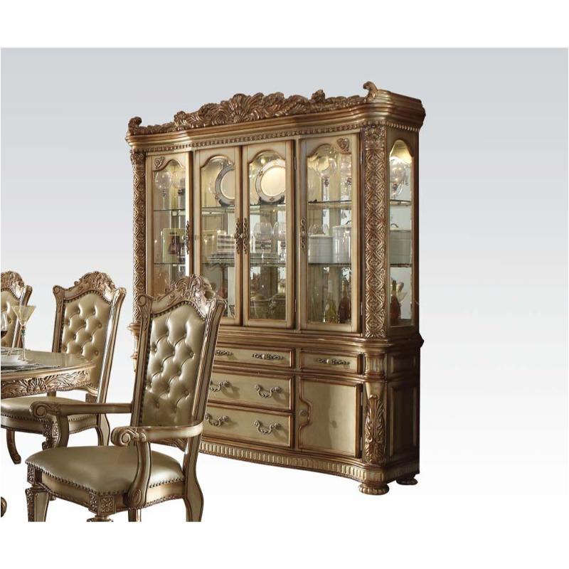 63005 Acme Furniture Vendome - Gold Patina Dining Room Furniture China