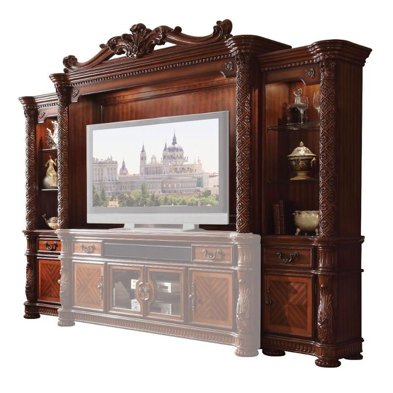 91315 Acme Furniture Vendome Ii - Cherry Home Entertainment Furniture Entertainment Center