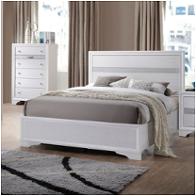 25765f Acme Furniture Naima - White Bedroom Furniture Bed