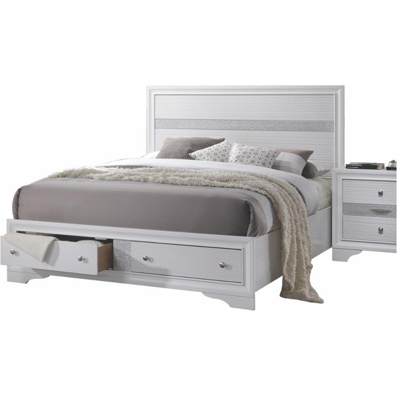 25767ek Acme Furniture Naima - White Bedroom Furniture Bed