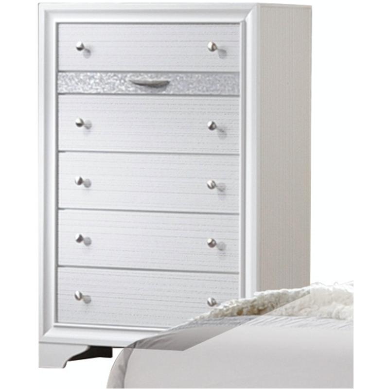 25776 Acme Furniture Naima - White Bedroom Furniture Chest