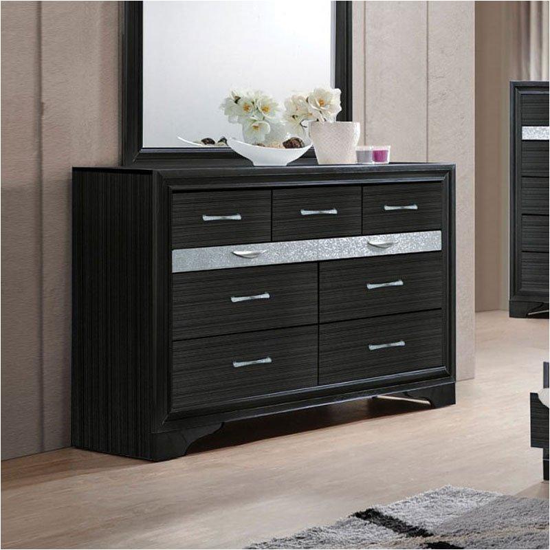 25905 Acme Furniture Naima - Black Bedroom Furniture Dresser