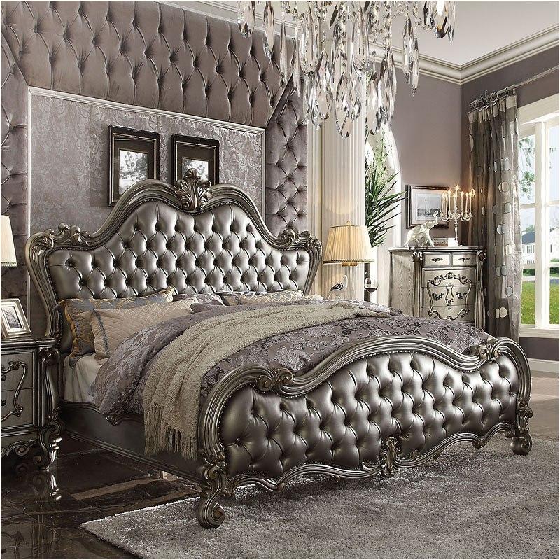 26837ek Acme Furniture Versailles Ii Bedroom Furniture Bed