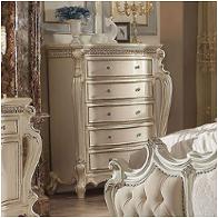 26886 Acme Furniture Picardy - Antique Pearl Bedroom Furniture Chest