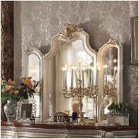 26904 Acme Furniture Picardy - Antique Pearl Bedroom Furniture Mirror