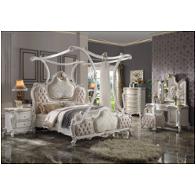 28204ck-hb Acme Furniture Picardy - Antique Pearl Bedroom Furniture Bed