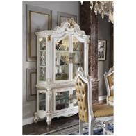 78213 Acme Furniture Picardy - Antique Pearl Dining Room Furniture Curio