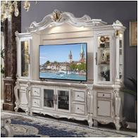 91815 Acme Furniture Picardy - Antique Pearl Home Entertainment Furniture Entertainment Center