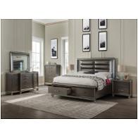 27937ek Acme Furniture Sadie - Dark Champagne Bedroom Furniture Bed