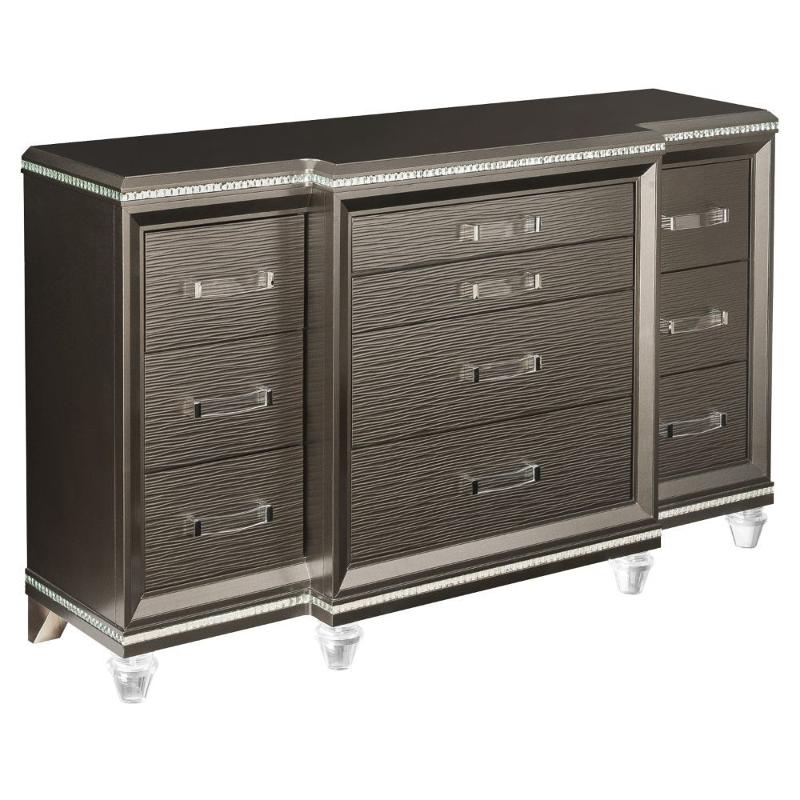 27945 Acme Furniture Sadie - Dark Champagne Bedroom Furniture Dresser