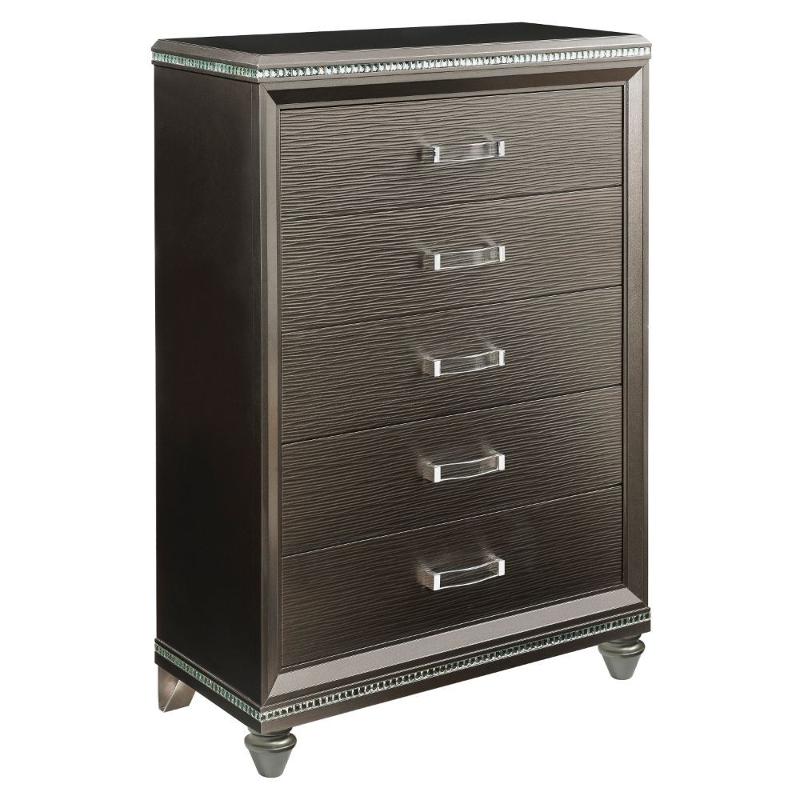 27946 Acme Furniture Sadie - Dark Champagne Bedroom Furniture Chest