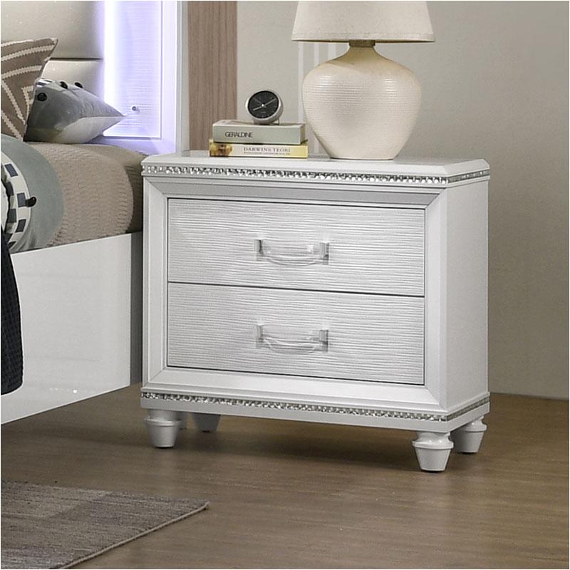 28743 Acme Furniture Sadie - White Bedroom Furniture Nightstand