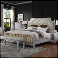 28890q Acme Furniture House Marchese - Pearl Gray Bedroom Furniture Bed