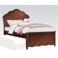 30270t Acme Furniture Cecilie - Cherry Bedroom Furniture Bed